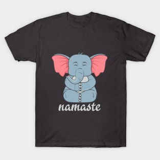 elephant yoga poses Yoga pilates T-Shirt